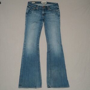 Big Star Light Blue Flare Jeans - Low Rise Wide Leg
